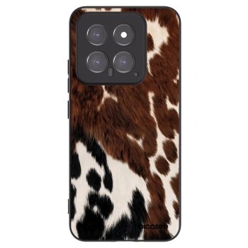 Picasee silikonowe czarne etui na Xiaomi 14 - Rust