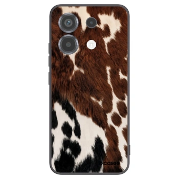 Picasee silikonowe czarne etui na Xiaomi Poco X6 - Rust