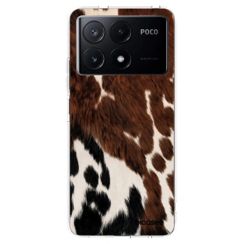 Picasee silikonowe przeźroczyste etui na Xiaomi Poco X6 Pro - Rust