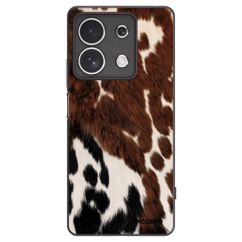 Picasee silikonowe czarne etui na Xiaomi Redmi Note 13 4G - Rust