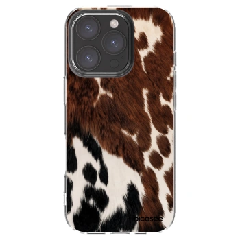 Picasee silikonowe przeźroczyste etui na Apple iPhone 16 Pro - Rust