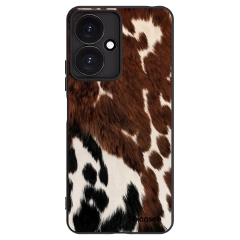 Picasee silikonowe czarne etui na Xiaomi Redmi 13C 5G - Rust