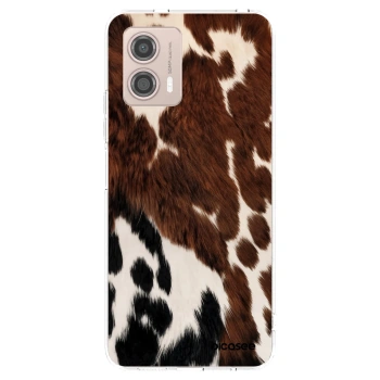 Picasee silikonowe przeźroczyste etui na Motorola Moto G53 5G - Rust