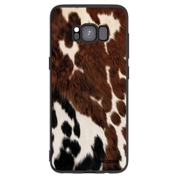 Picasee silikonowe czarne etui na Samsung Galaxy S8 G950F - Rust
