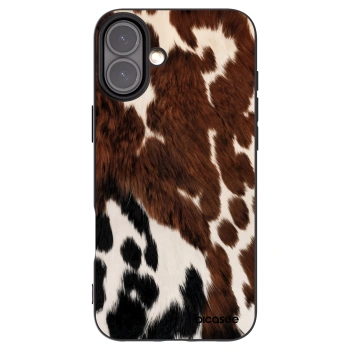 Picasee silikonowe czarne etui na Apple iPhone 16 Plus - Rust