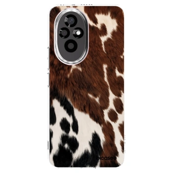 Picasee silikonowe przeźroczyste etui na Honor 200 Pro 5G - Rust