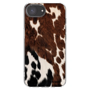 Picasee silikonowe przeźroczyste etui na Apple iPhone 16e - Rust