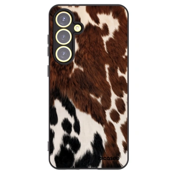 Picasee silikonowe czarne etui na Samsung Galaxy S24 FE S721B - Rust