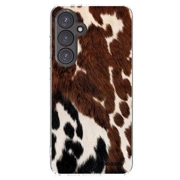 Picasee silikonowe przeźroczyste etui na Samsung Galaxy S24 FE S721B - Rust