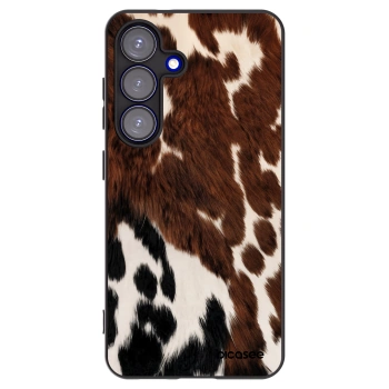 Picasee silikonowe czarne etui na Samsung Galaxy S25 5G - Rust