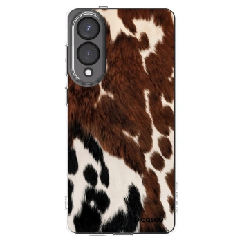 Picasee silikonowe przeźroczyste etui na Samsung Galaxy S25 Edge 5G - Rust