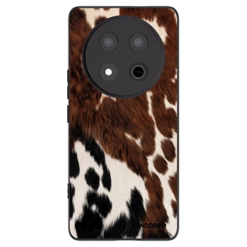 Picasee silikonowe czarne etui na Honor Magic7 Lite 5G - Rust