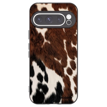 Picasee silikonowe czarne etui na Google Pixel 9 Pro - Rust