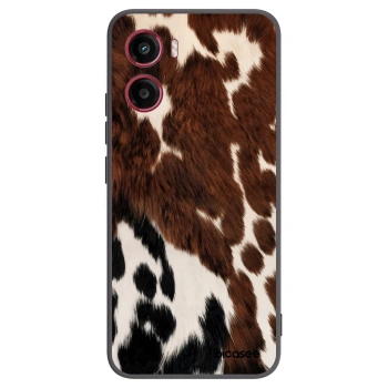 Picasee silikonowe czarne etui na Motorola Moto G05 - Rust