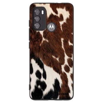 Picasee silikonowe czarne etui na Motorola Edge 60 5G - Rust