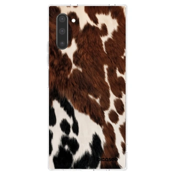 Picasee silikonowe przeźroczyste etui na Samsung Galaxy Note 10 N970F - Rust