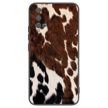 Picasee silikonowe czarne etui na Huawei Nova 5T - Rust