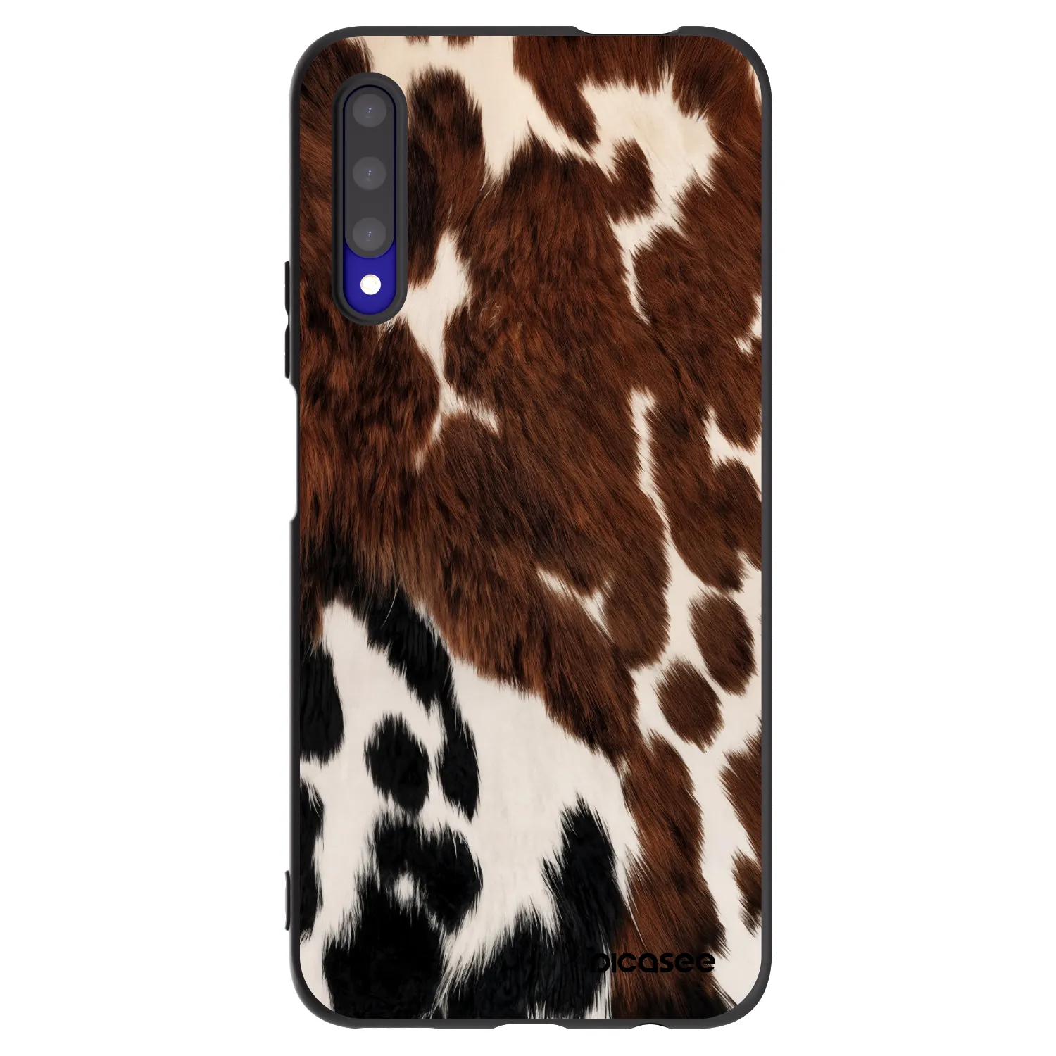 Picasee silikonowe czarne etui na Honor 9X Pro - Rust