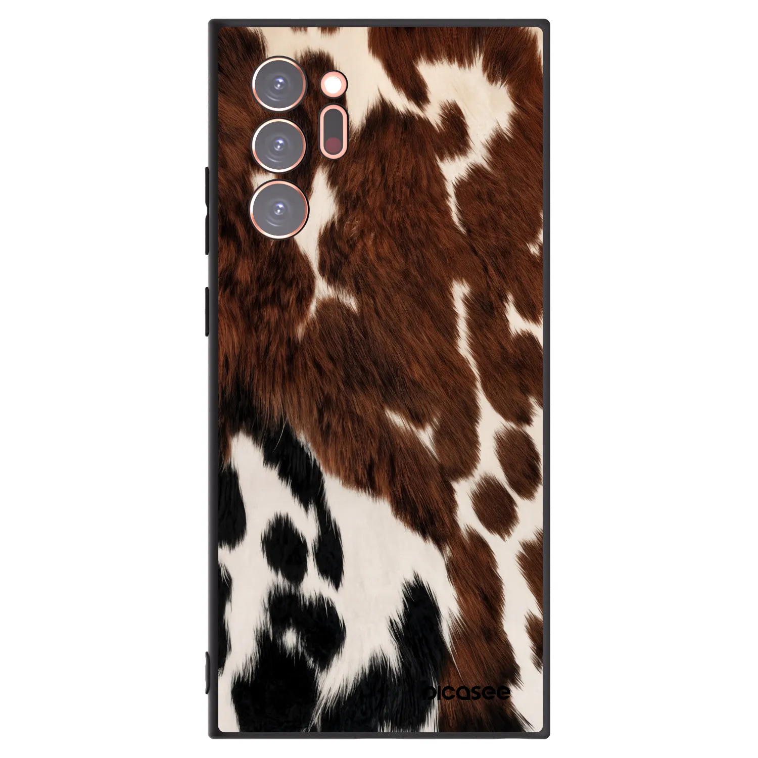Picasee silikonowe czarne etui na Samsung Galaxy Note 20 Ultra - Rust