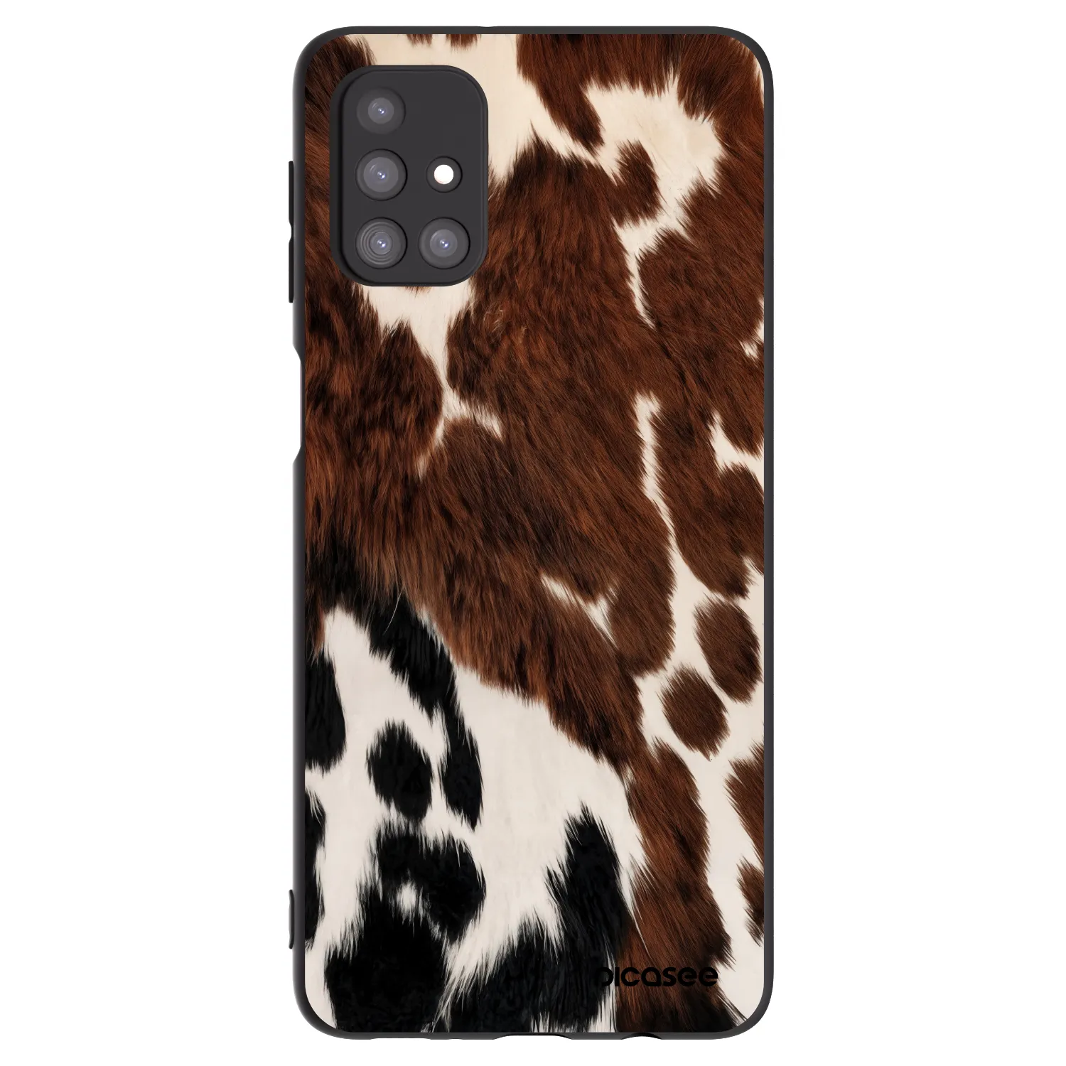 Picasee silikonowe czarne etui na Samsung Galaxy M31s - Rust