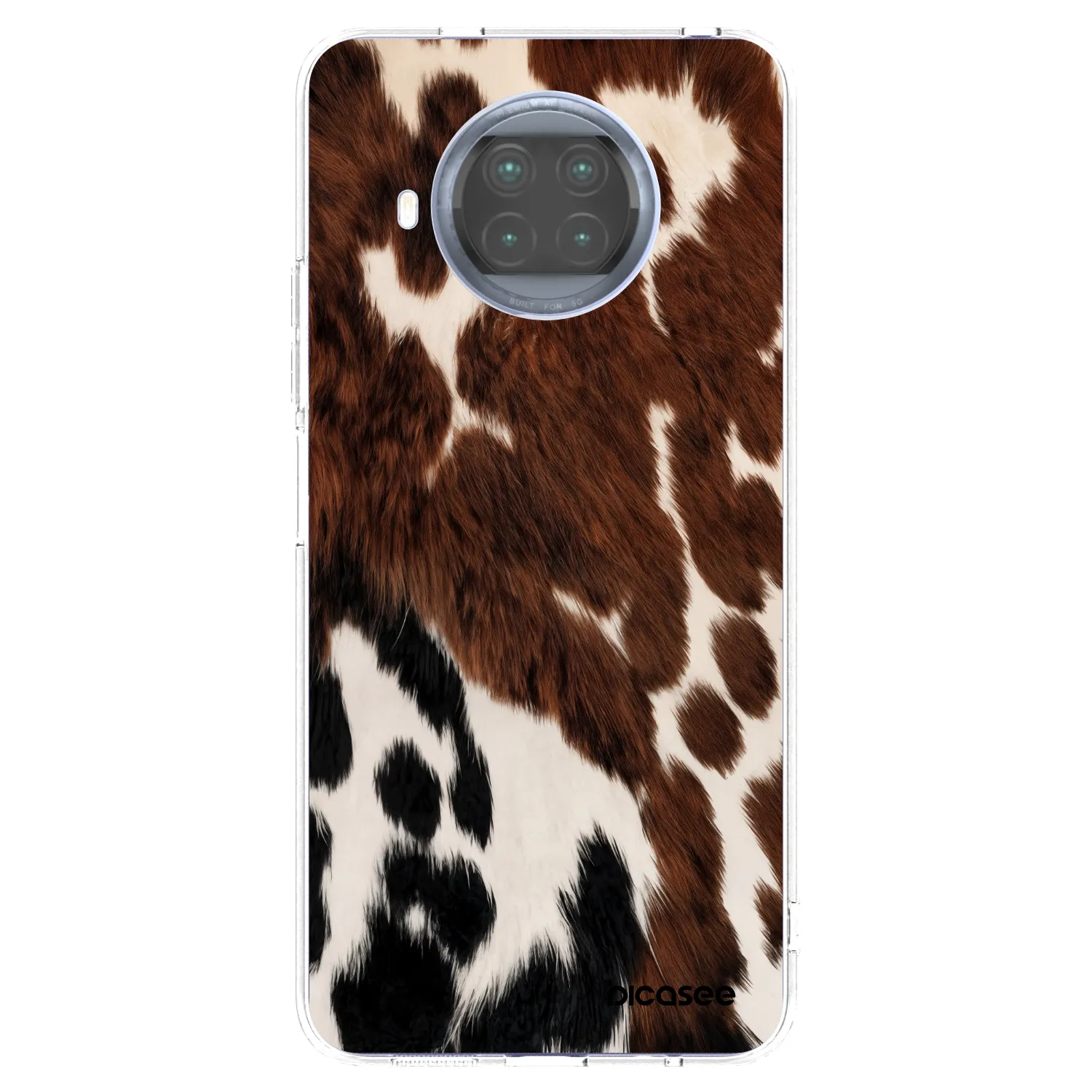 Picasee silikonowe przeźroczyste etui na Xiaomi Mi 10T Lite - Rust
