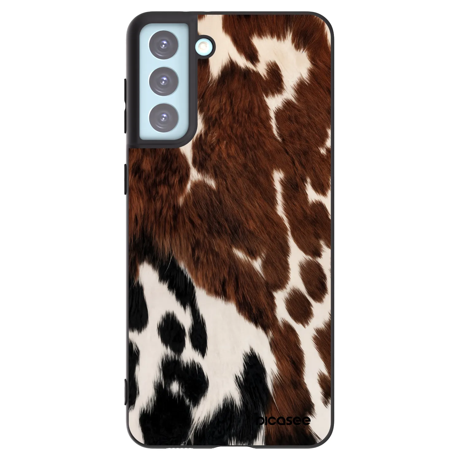 Picasee silikonowe czarne etui na Samsung Galaxy S21+ 5G G996F - Rust