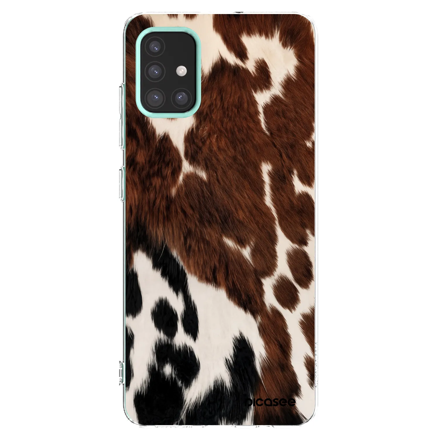 Picasee silikonowe przeźroczyste etui na Samsung Galaxy M31s - Rust