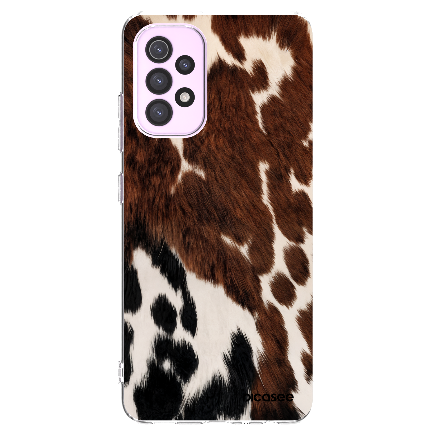 Picasee silikonowe przeźroczyste etui na Samsung Galaxy A32 5G A326B - Rust