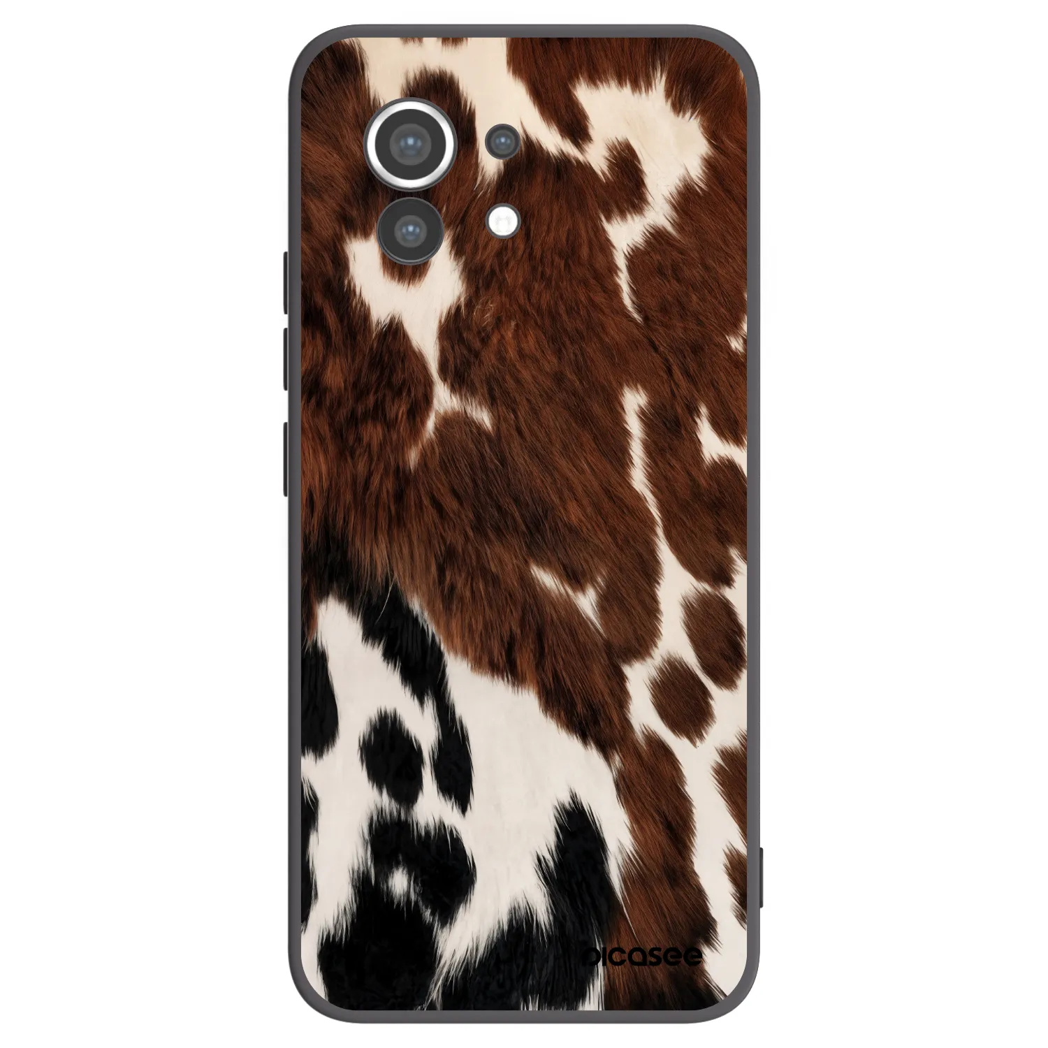 Picasee silikonowe czarne etui na Xiaomi Mi 11 - Rust
