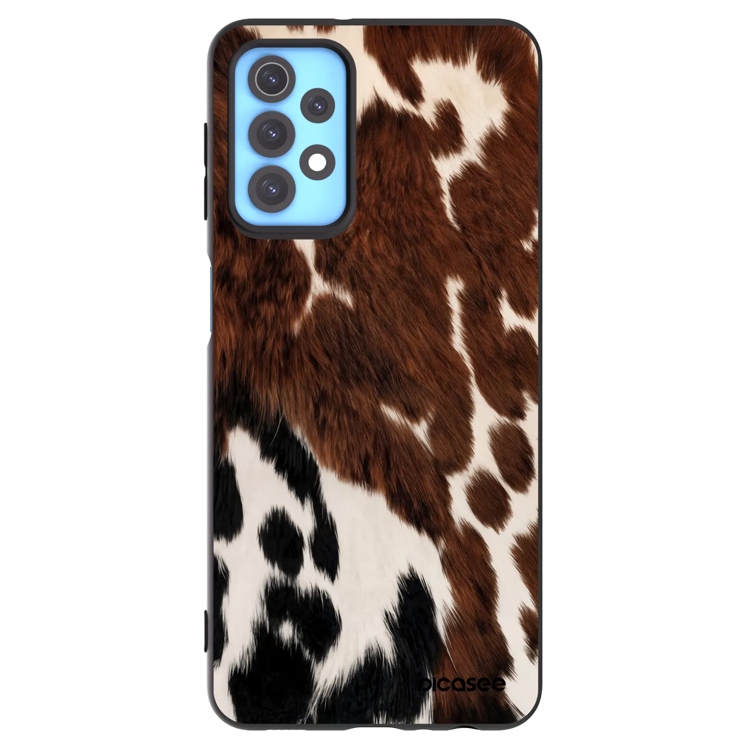 Picasee silikonowe czarne etui na Samsung Galaxy A32 4G SM-A325F - Rust