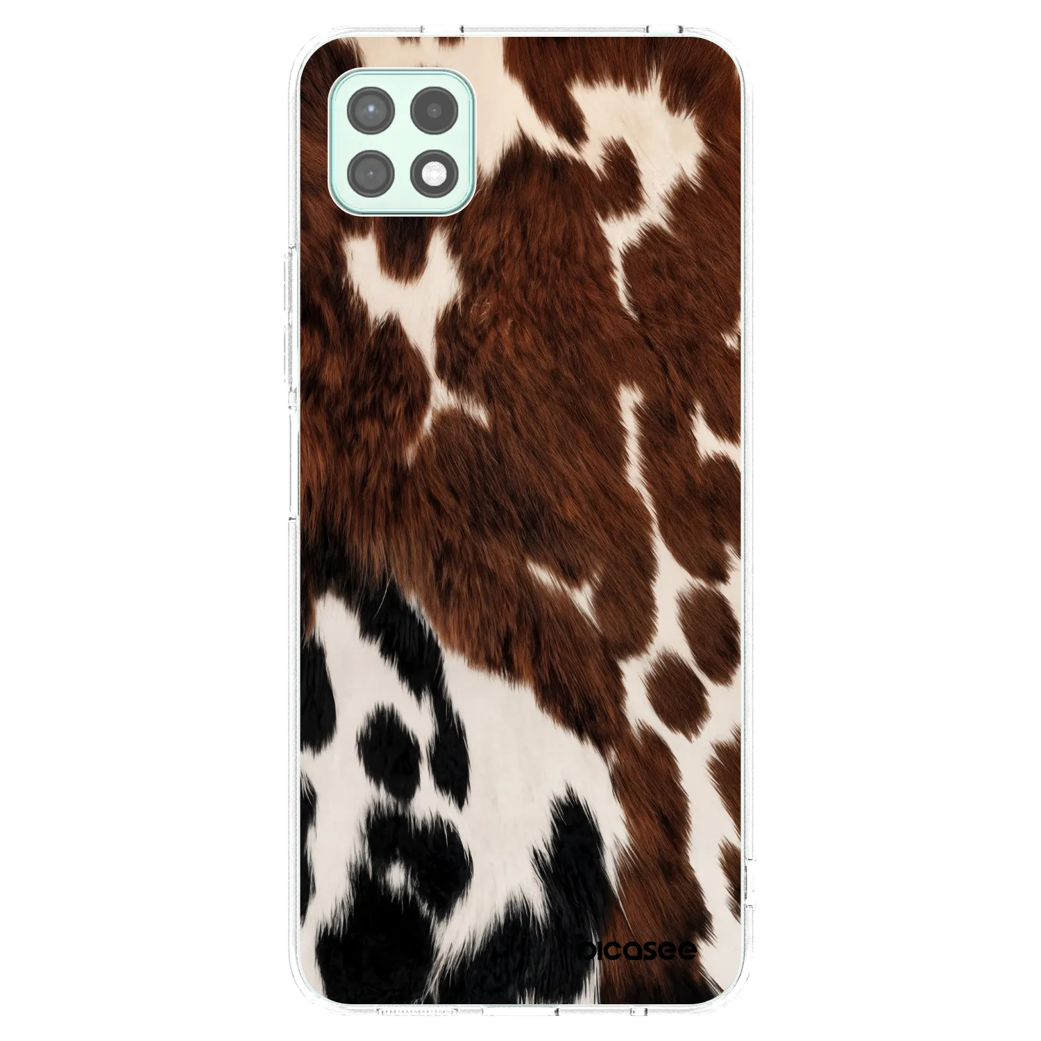 Picasee silikonowe przeźroczyste etui na Samsung Galaxy A22 A226B 5G - Rust