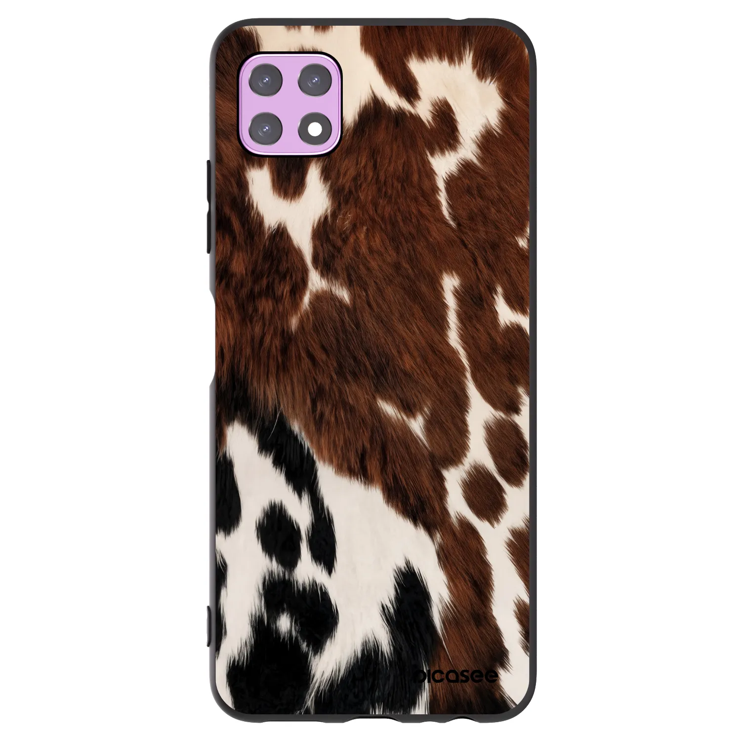Picasee silikonowe czarne etui na Samsung Galaxy A22 A226B 5G - Rust