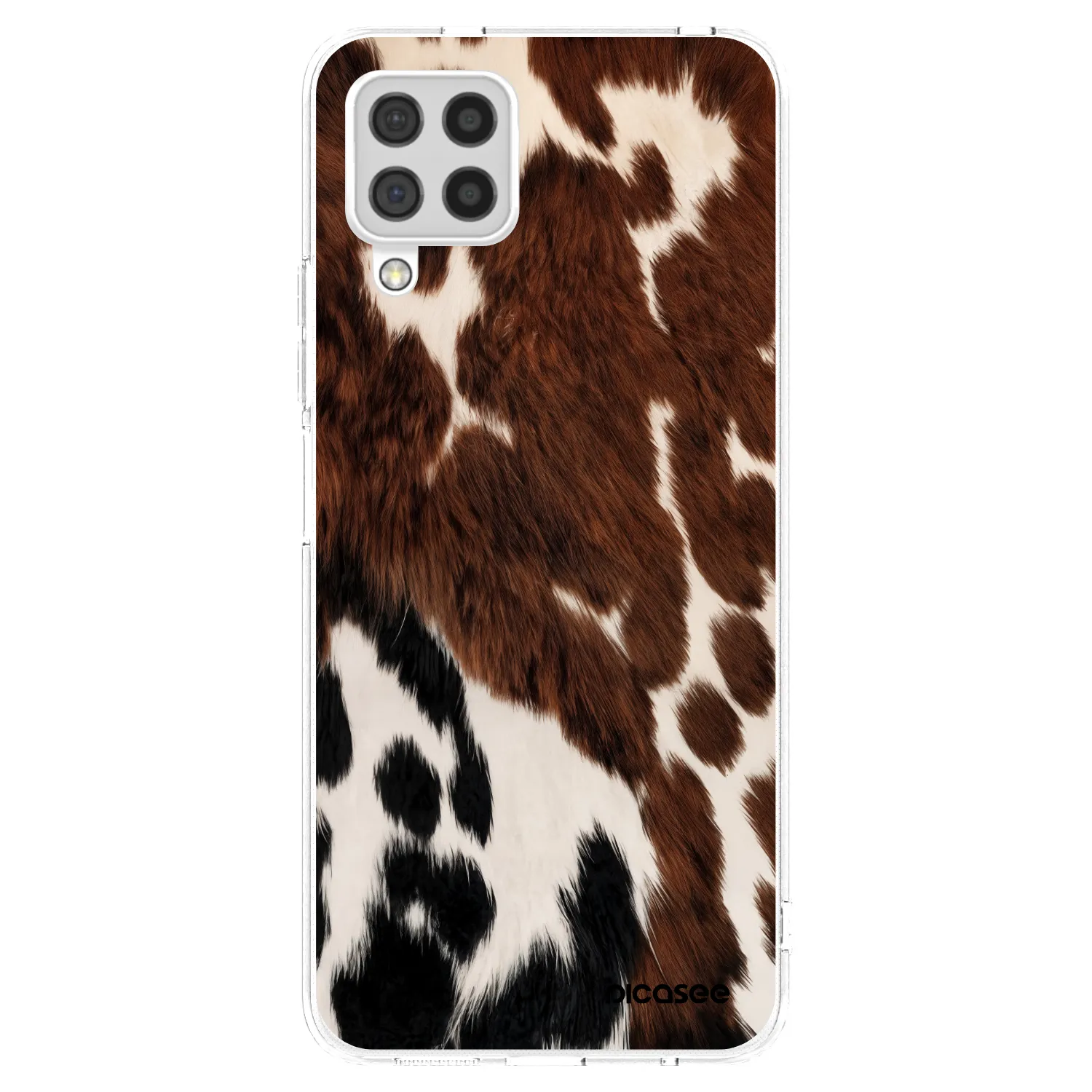 Picasee silikonowe przeźroczyste etui na Samsung Galaxy A22 A225F 4G - Rust