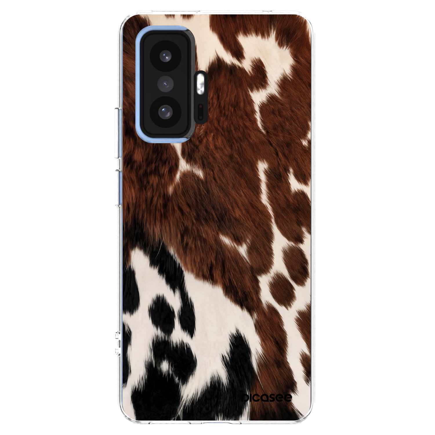 Picasee silikonowe przeźroczyste etui na Xiaomi 11T Pro - Rust