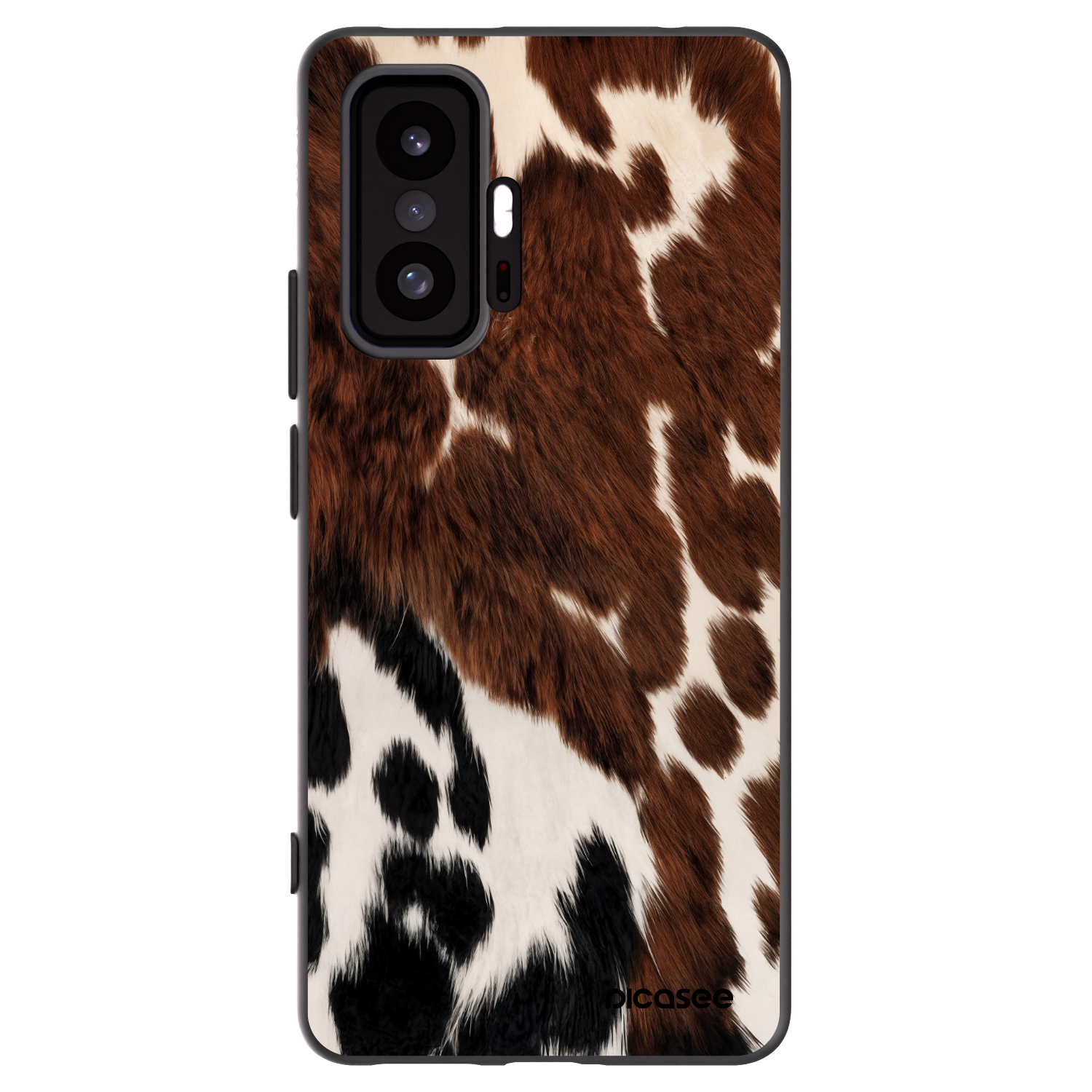Picasee silikonowe czarne etui na Xiaomi 11T Pro - Rust