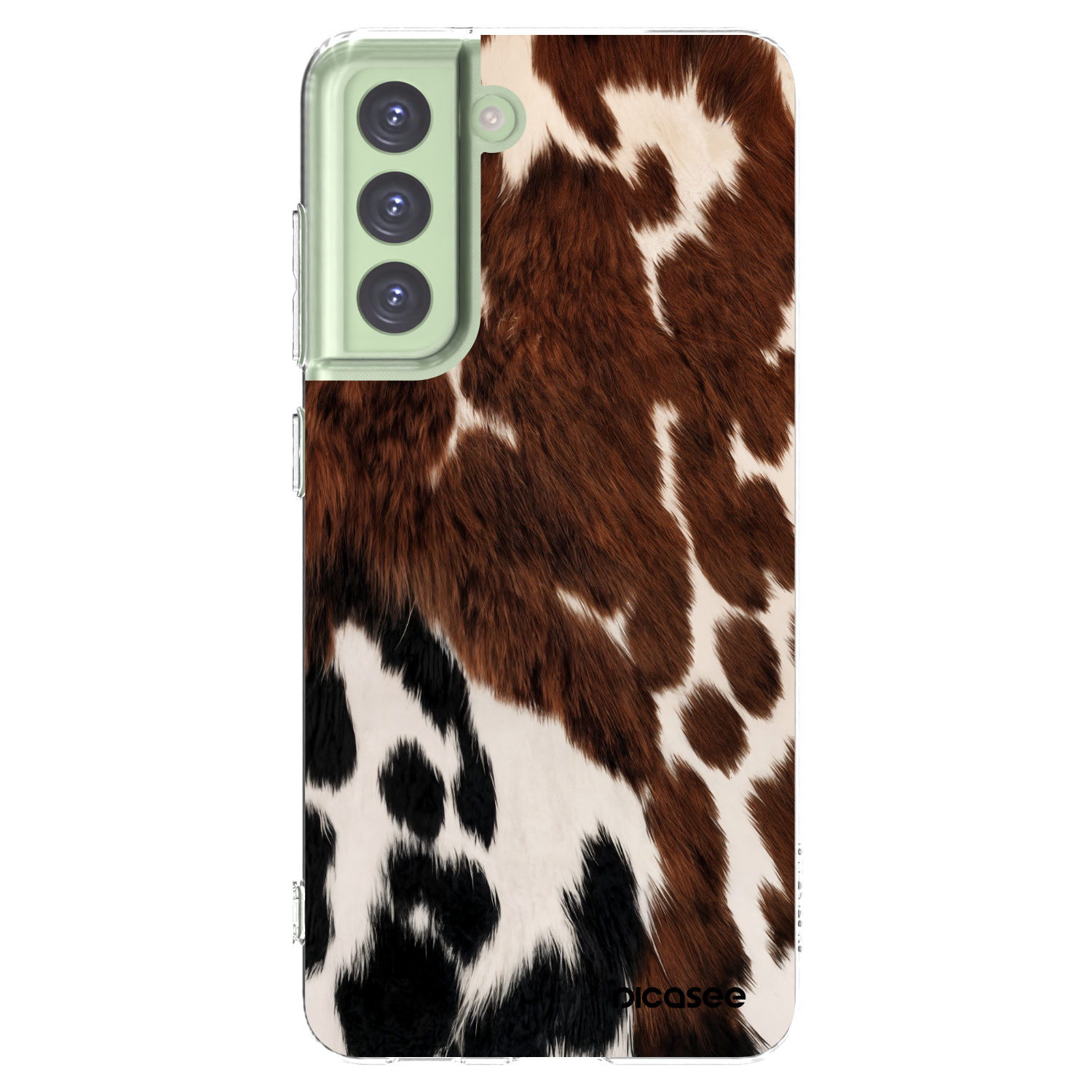 Picasee silikonowe przeźroczyste etui na Samsung Galaxy S21 FE 5G - Rust
