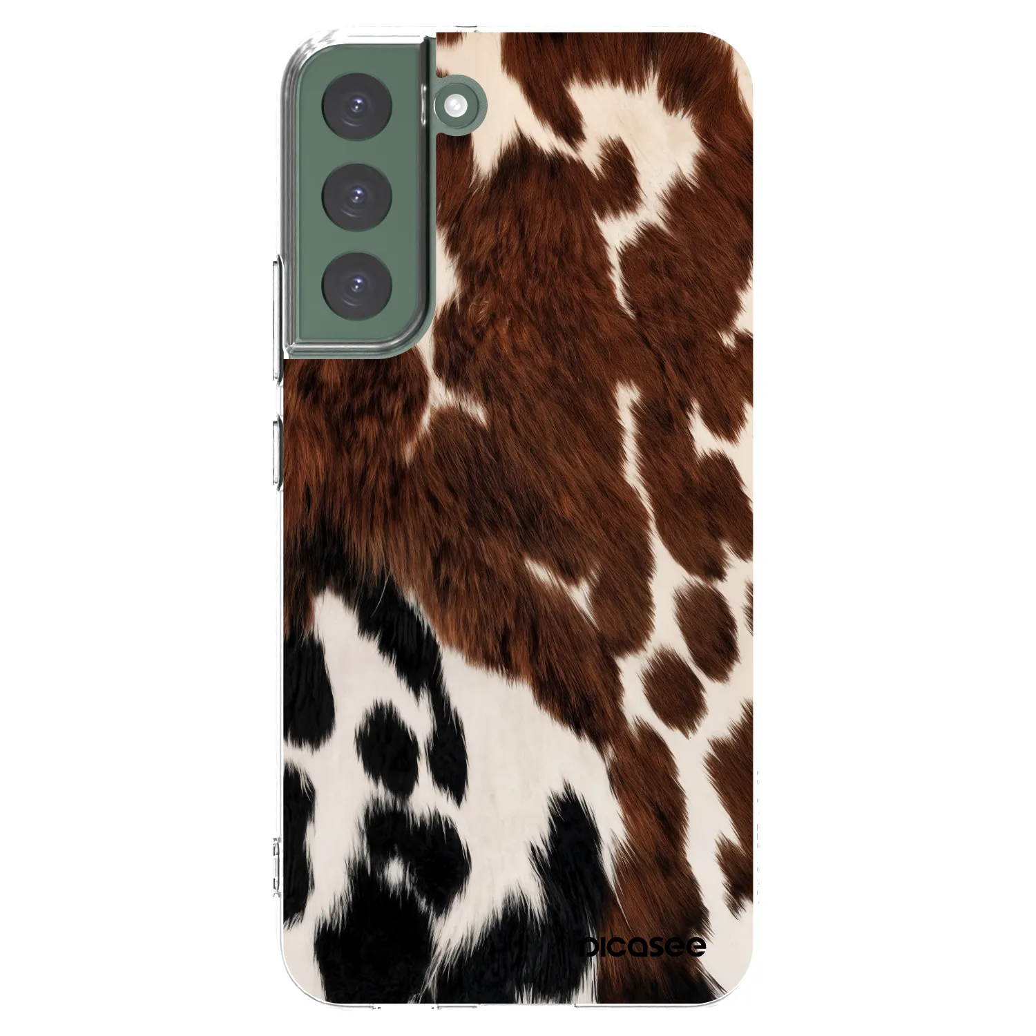 Picasee silikonowe przeźroczyste etui na Samsung Galaxy S22+ 5G - Rust