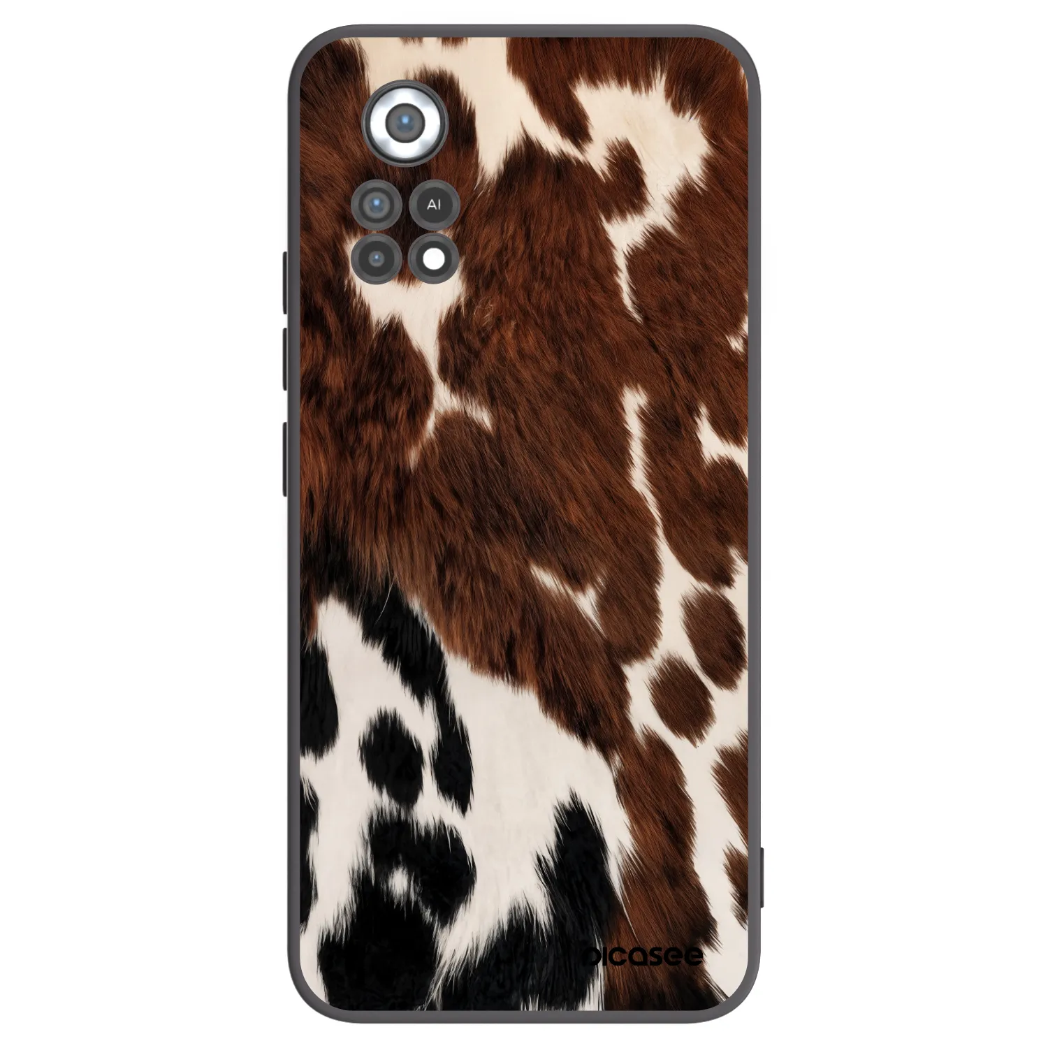 Picasee silikonowe czarne etui na Xiaomi Poco X4 Pro 5G - Rust