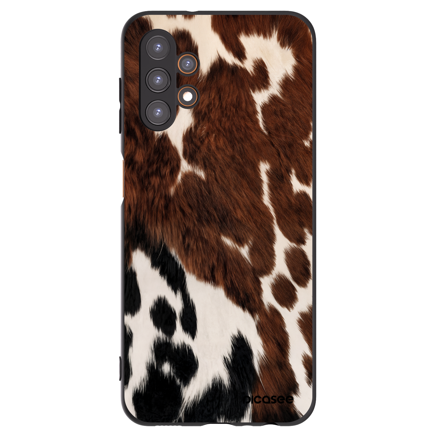 Picasee silikonowe czarne etui na Samsung Galaxy A13 4G A135 - Rust
