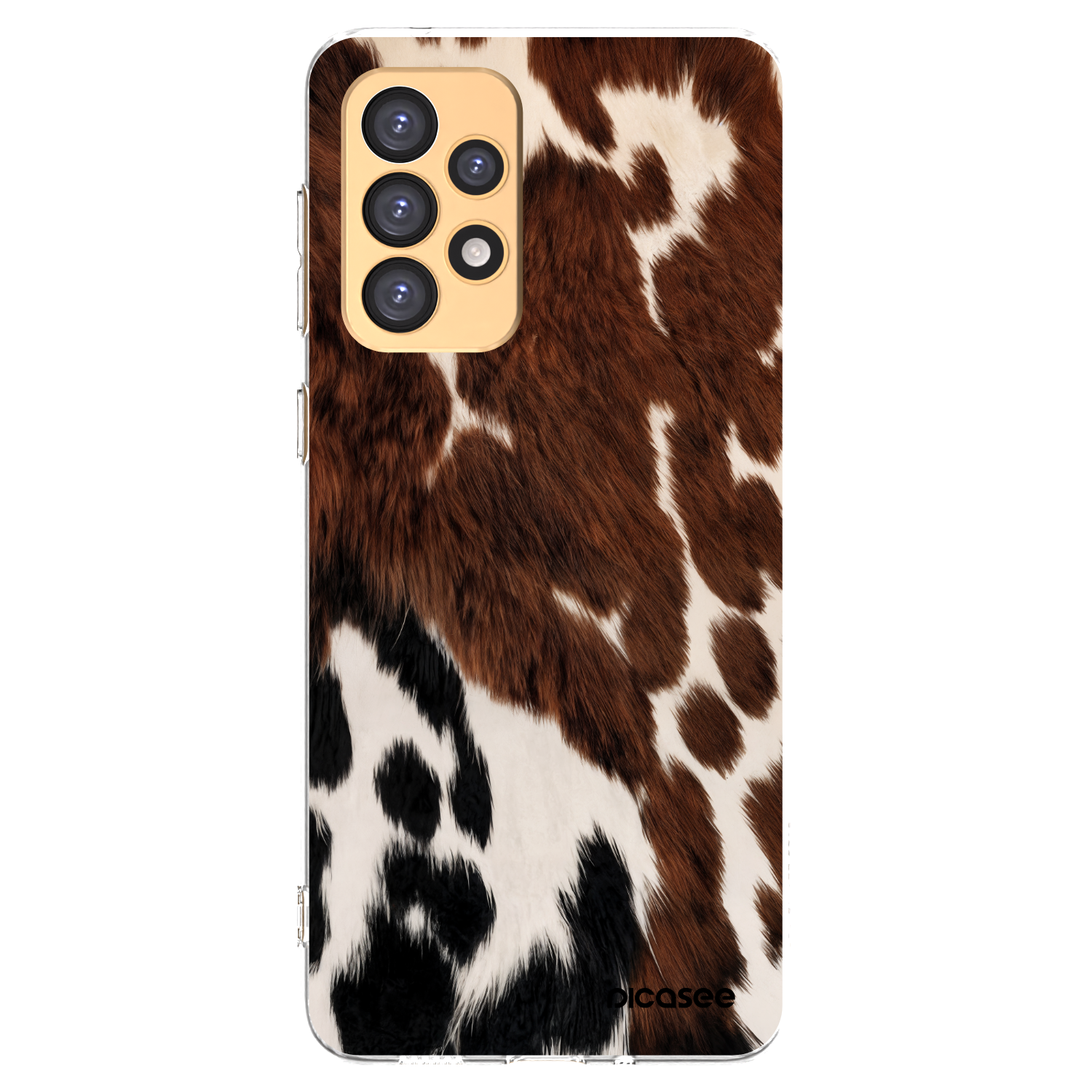 Picasee silikonowe przeźroczyste etui na Samsung Galaxy A33 5G A336 - Rust