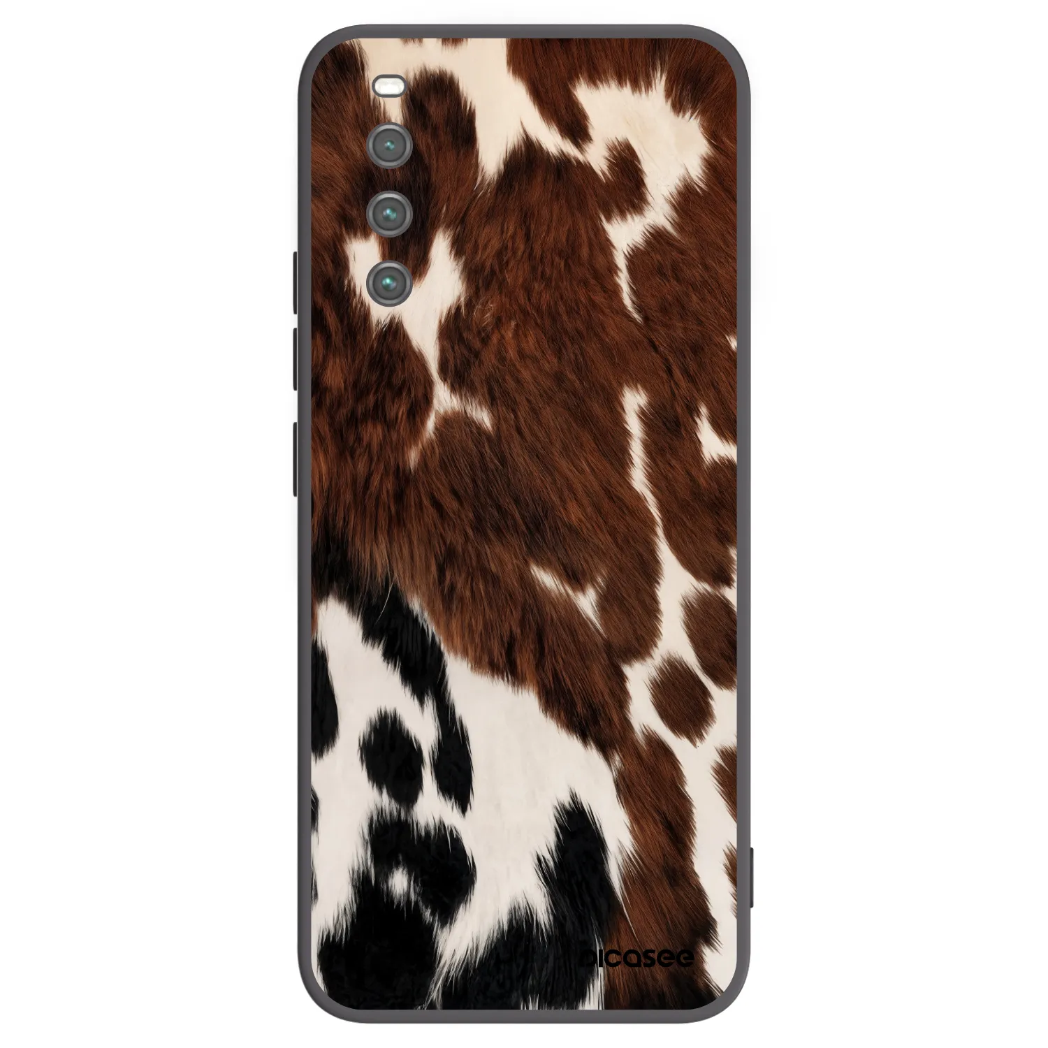 Picasee silikonowe czarne etui na Sony Xperia 10 IV 5G - Rust