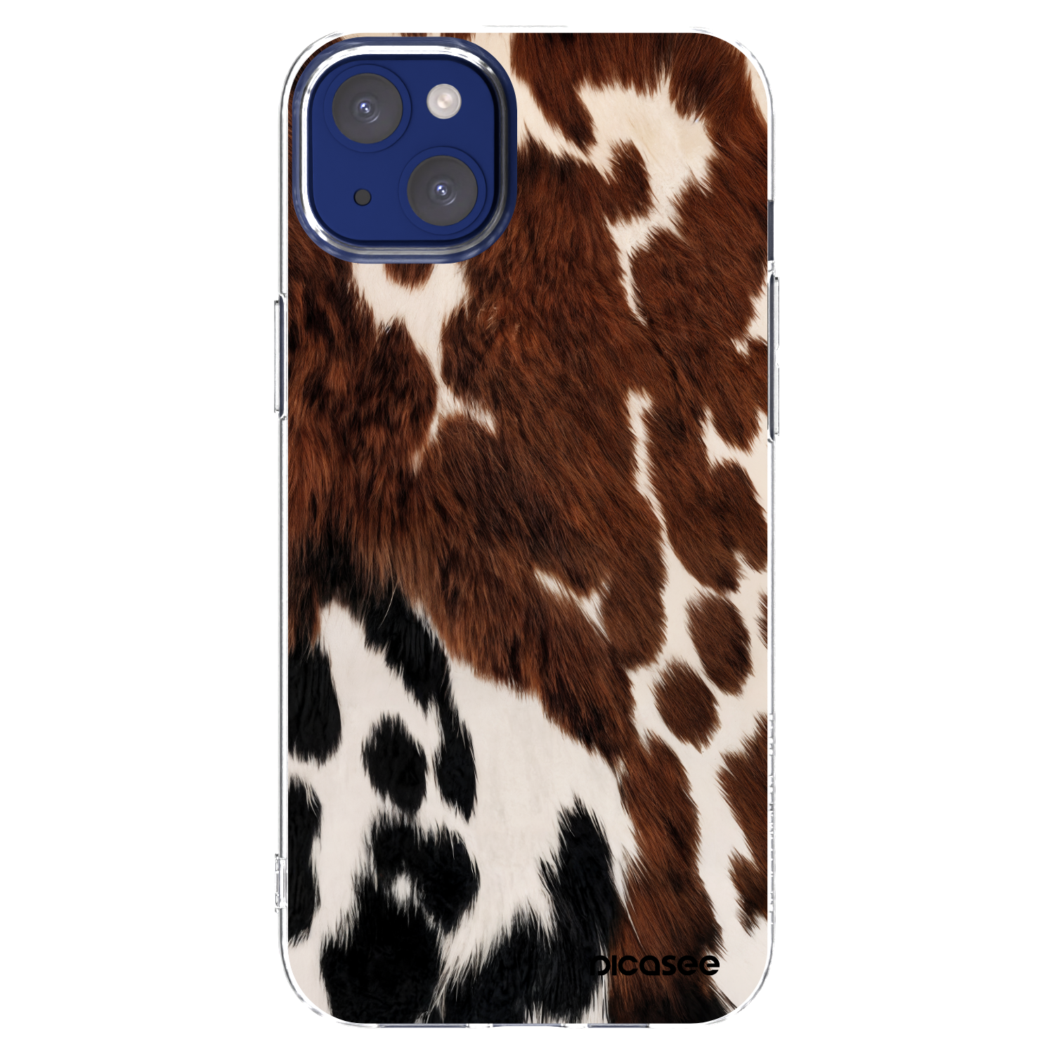 Picasee silikonowe przeźroczyste etui na Apple iPhone 14 Plus - Rust