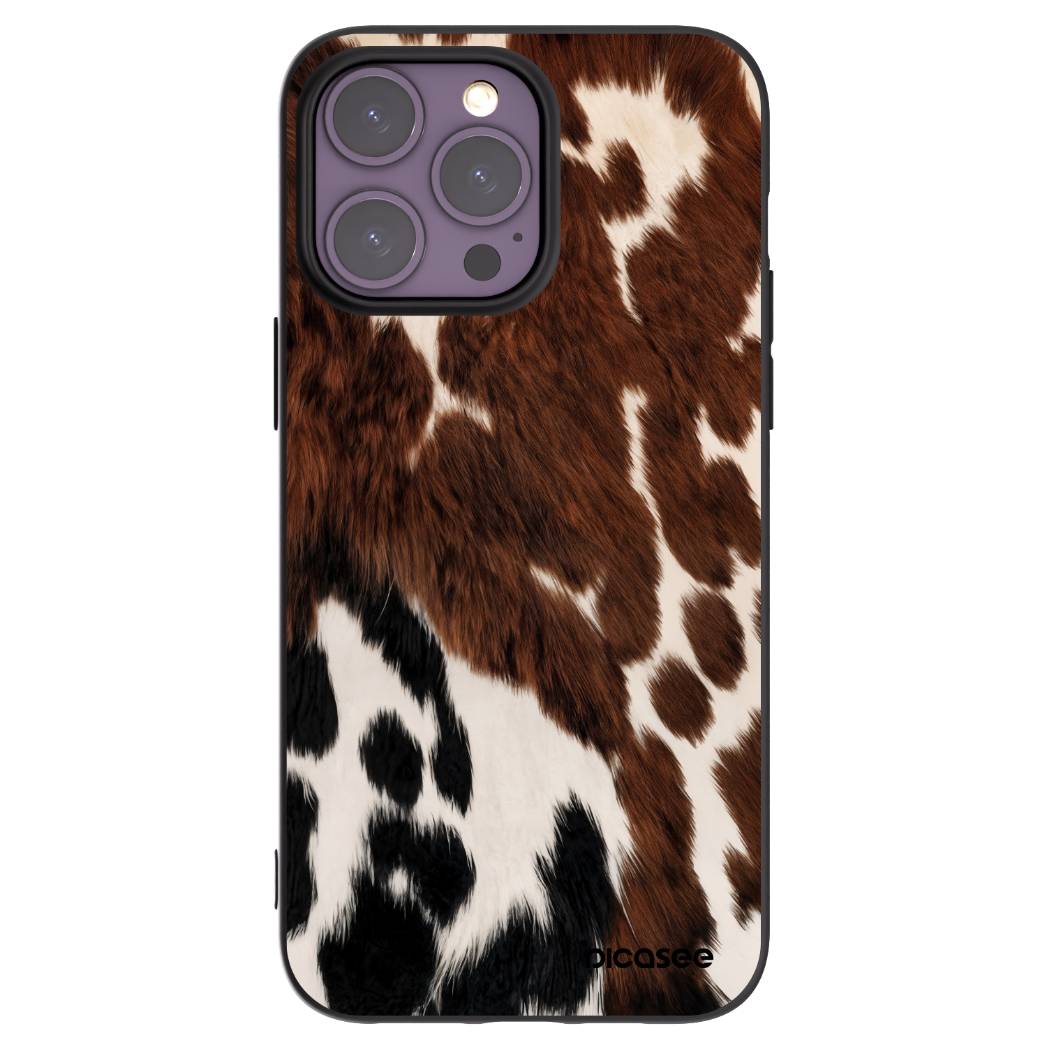 Picasee silikonowe czarne etui na Apple iPhone 14 Pro Max - Rust