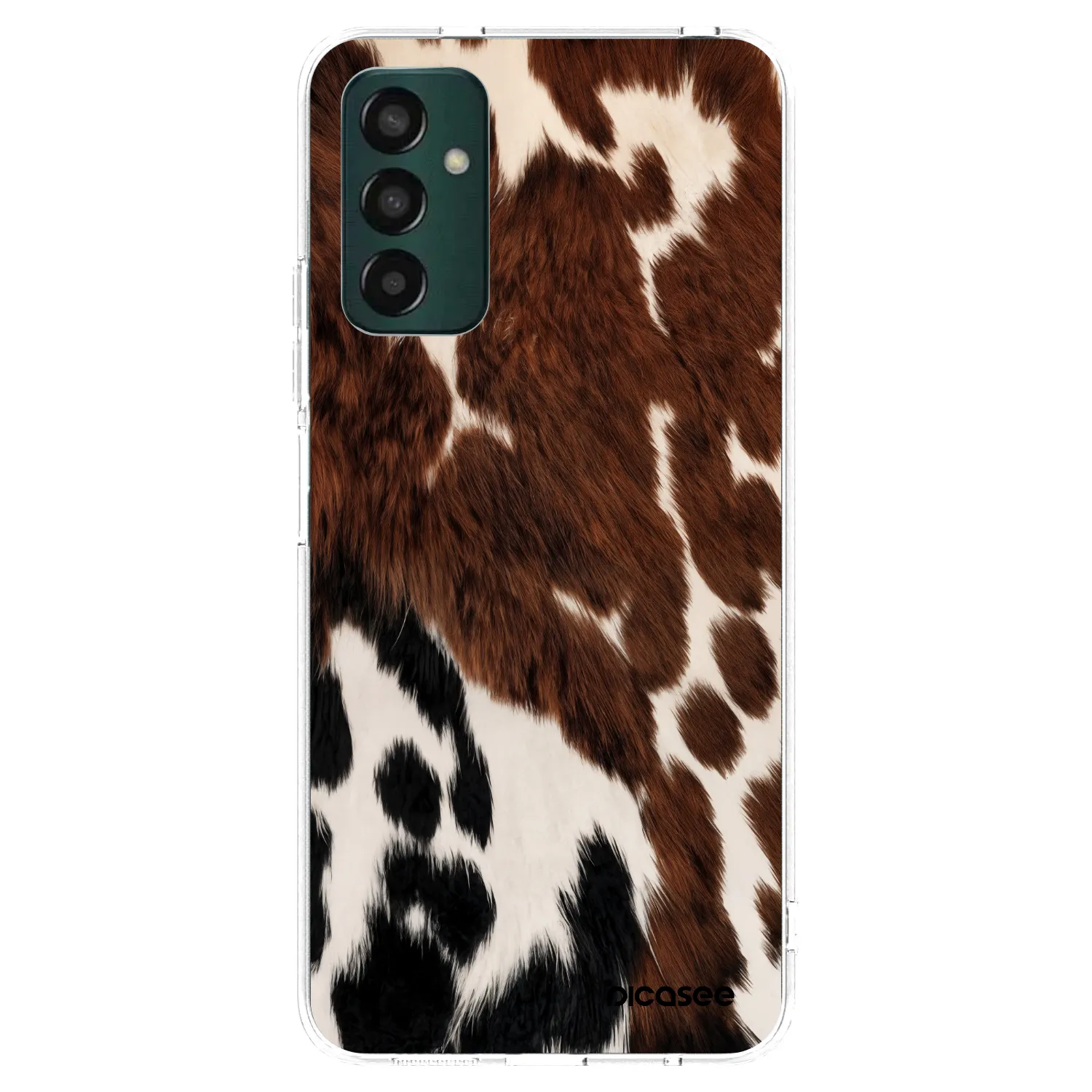 Picasee silikonowe przeźroczyste etui na Samsung Galaxy M13 M135F - Rust