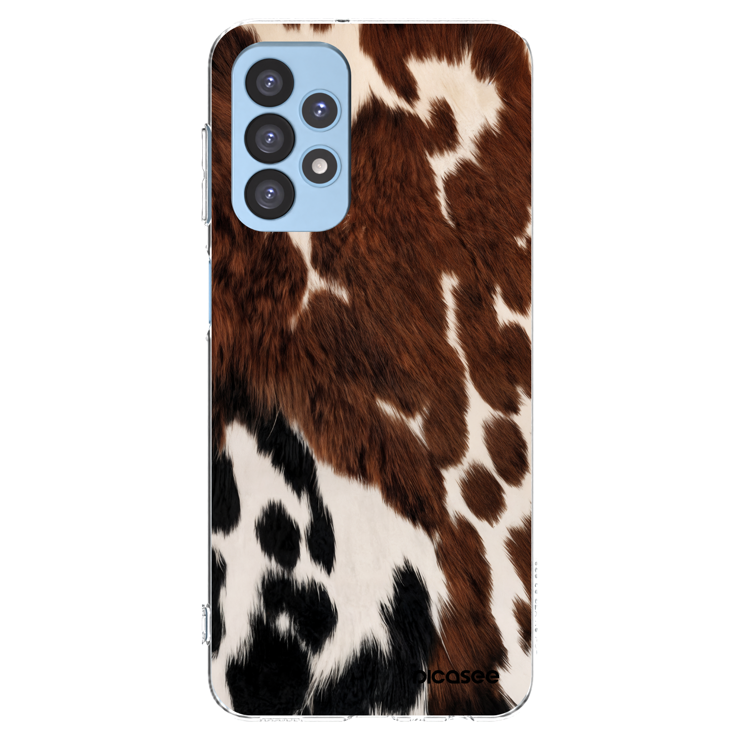 Picasee silikonowe przeźroczyste etui na Samsung Galaxy A23 A235F 4G - Rust