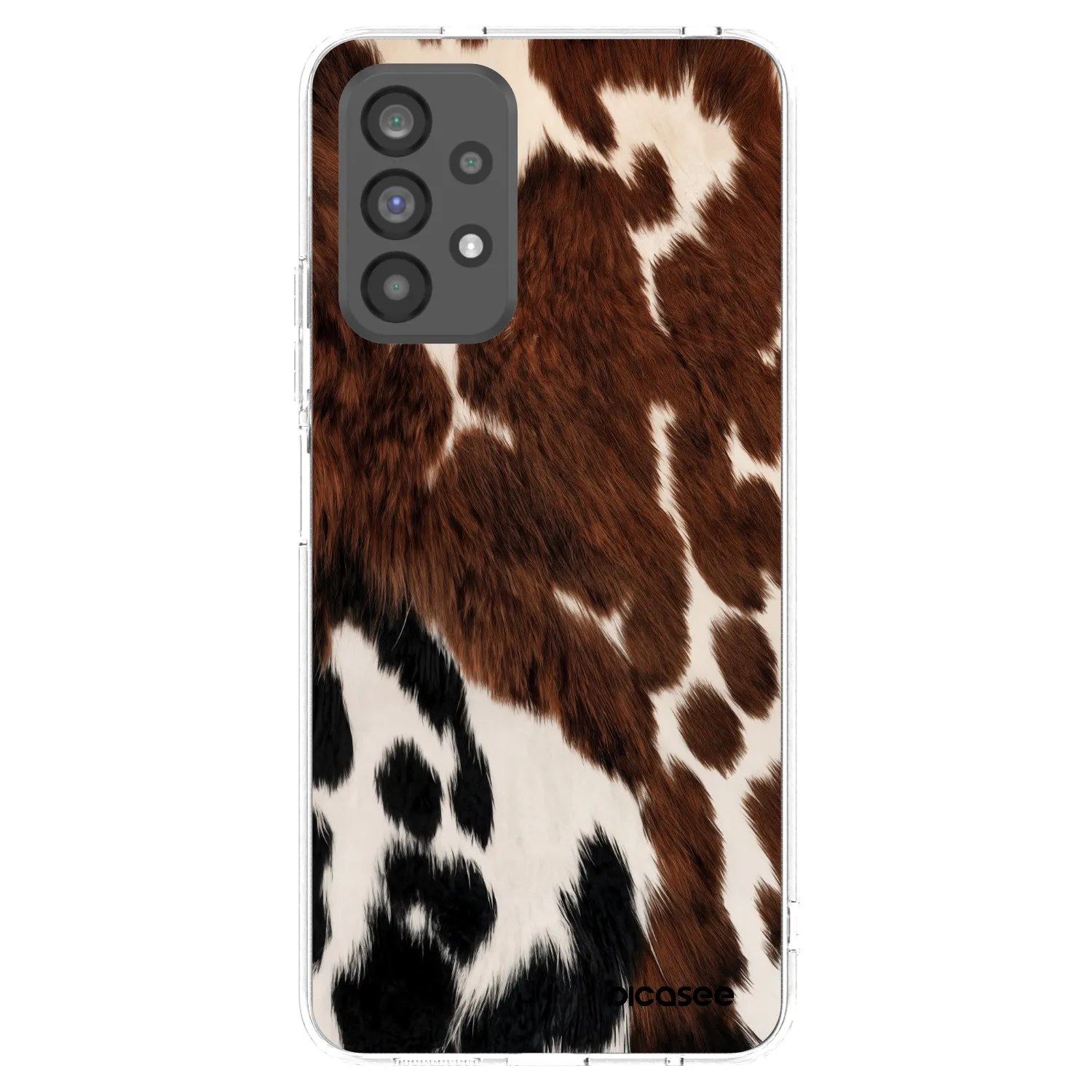 Picasee silikonowe przeźroczyste etui na Samsung Galaxy A73 5G - Rust
