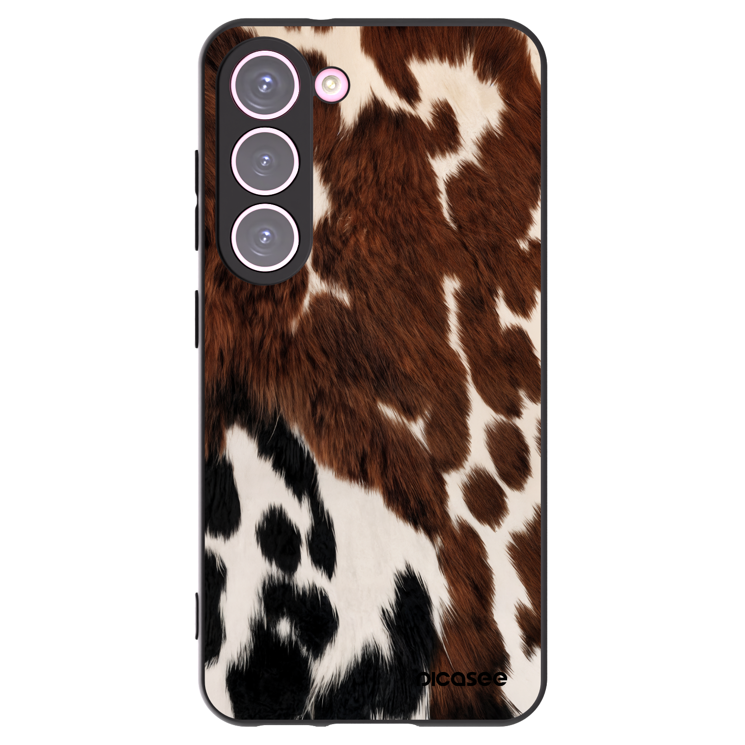 Picasee silikonowe czarne etui na Samsung Galaxy S23 5G - Rust