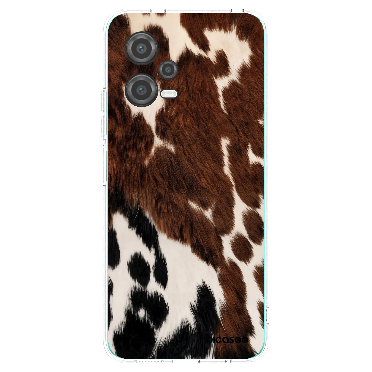 Picasee silikonowe przeźroczyste etui na Xiaomi Poco X5 - Rust