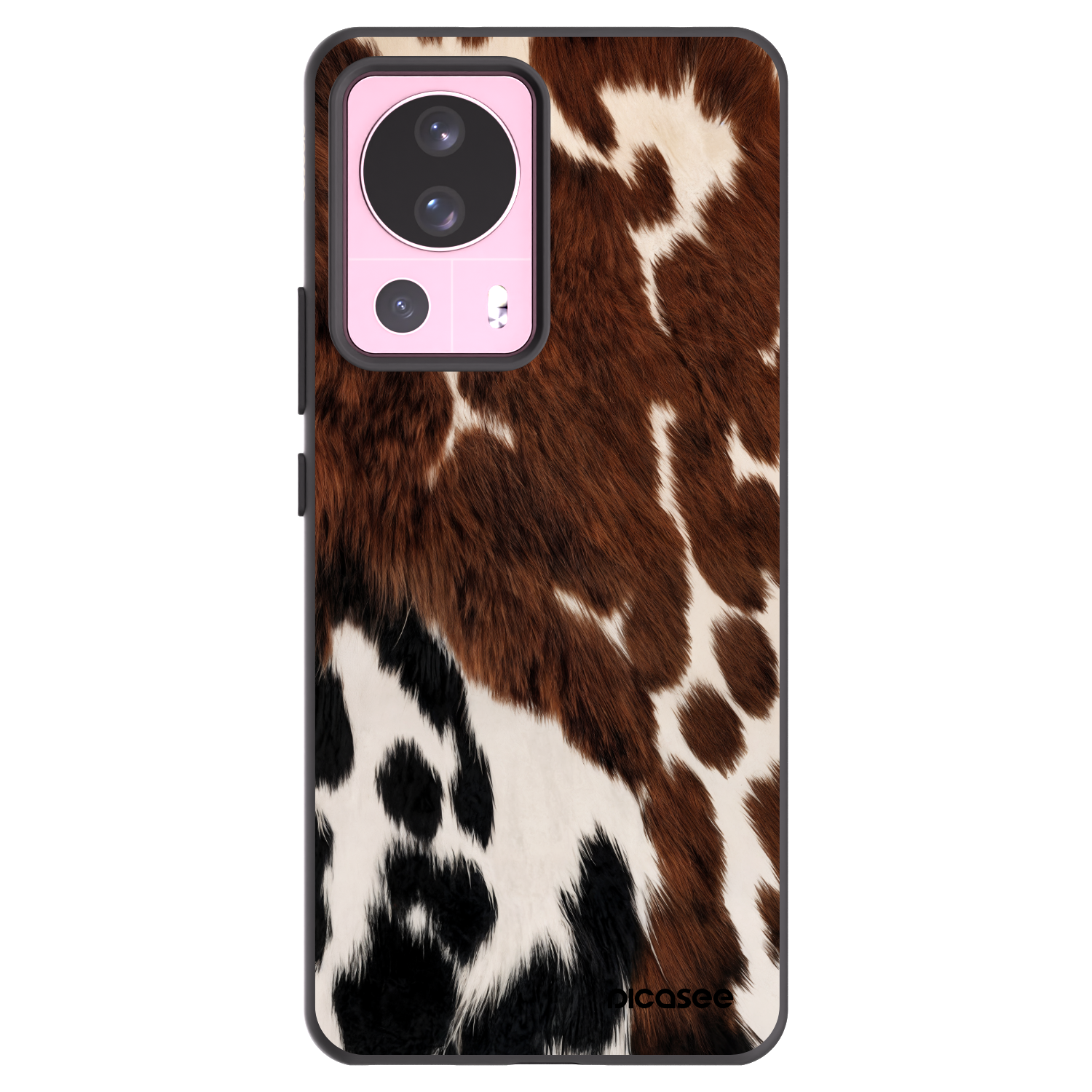 Picasee silikonowe czarne etui na Xiaomi 13 Lite - Rust
