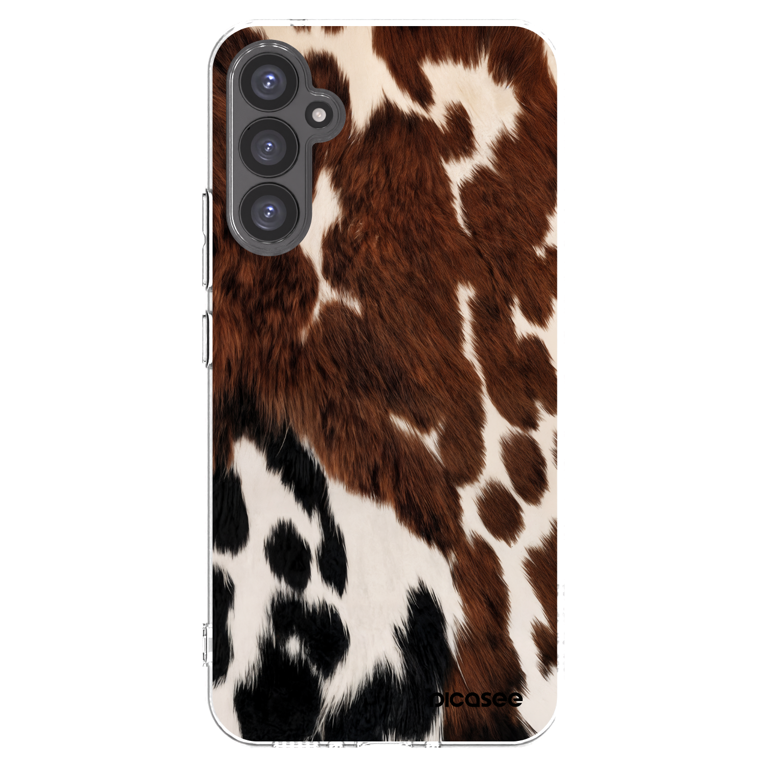 Picasee silikonowe przeźroczyste etui na Samsung Galaxy A34 5G A346B - Rust